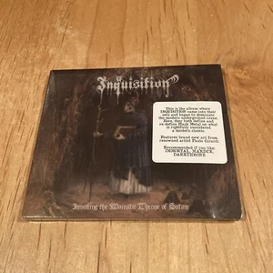Inquisition - Invoking The Majestic Throne Of Satan CD 2015 reissue NEW immortal - Imagen 1 de 3