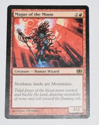 MAGUS OF THE MOON Red Rare Human Wizard Future Sight MTG Card - Image 1 of 4