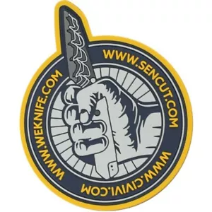 We Knife Co Ltd One Piece 3,5" x 2,75" Sencut Patch per Personalizzazione - WEPATCH2 - Foto 1 di 1
