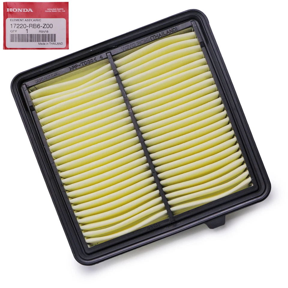 Engine Air Filter Black Fits Honda Jazz FIT GE Hatchback 2008 2013 Foto 1 de 4