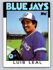 1986 Topps #459 Luis Leal Toronto Blue Jays - Bild 1 von 2