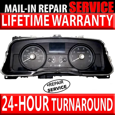 06-11 FORD LINCOLN MERCURY SPEEDOMETER CLUSTER DISPLAY [*SERVICE REPAIR]+ LEDs - Image 1 of 4