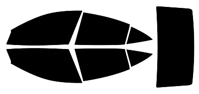 Kit de película de cerámica nano precortada para automóvil Fisker Karma sedán 2012-2013 tinte de ventana Foto 1 de 4