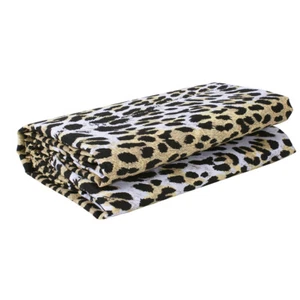 Telo Orlo Copridivano Multiuso Gran Foulard Copriletto Cotone Motivo Animalier - Imagen 1 de 2