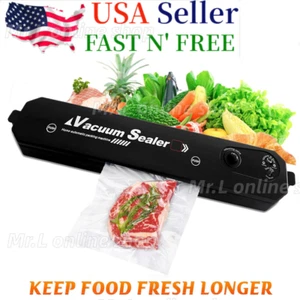 Food Bags Sealer Vacuum Machine Saver Vacuum Sealer Bags Sealer Bags Food Pack - Picture 1 of 8
