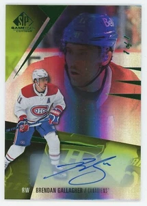 2023-24 Upper Deck SP jeu de base d'occasion #'d variante automatique Brendan Gallagher 1/1 - Photo 1 sur 3