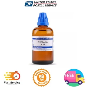 SBL Homeopathy Phytolacca Decandra (30 ML / 100 ML) (Select Potency) - Picture 1 of 3