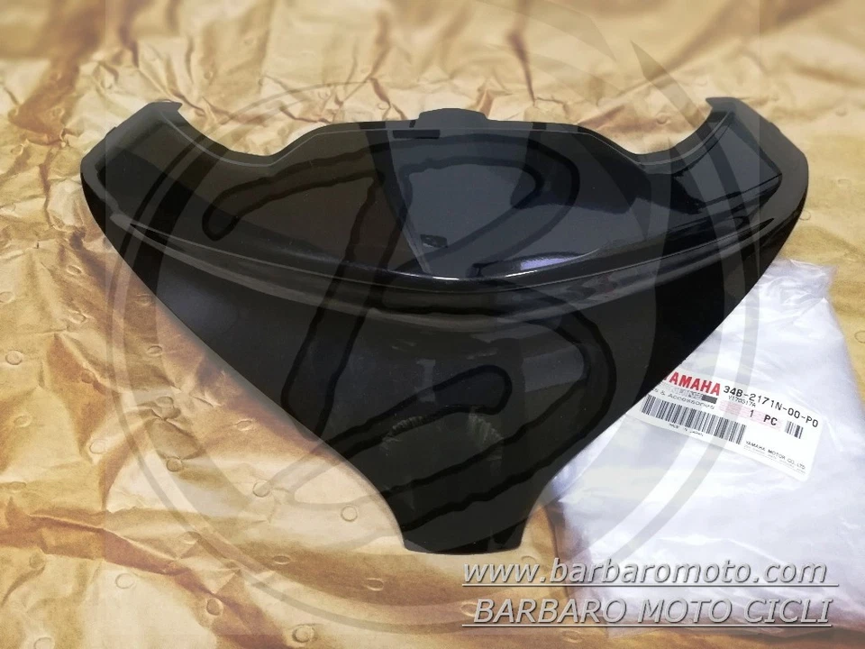 Cubierta Batería Trasera Yamaha New Majesty 400 2009 2010 2011 2012 Negra Foto 1 de 1