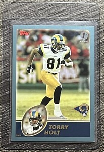 2003 Topps 🏈 1st Edition #228 TORRY HOLT 🏈 St. Louis Rams 🏈 FREE SHIPPING