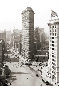 Kopie Foto Antike New York Vereinigte Staaten Flatiron Gebäude Deb. Xx S - Bild 1 von 3