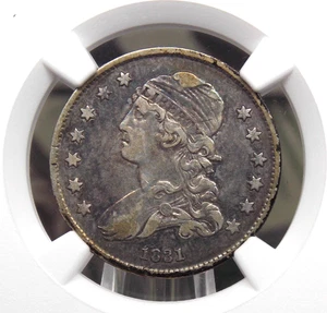 1831 Capped BUST Silver Quarter 25c NGC VF Details #010 Very Fine ECC&C, Inc. - Picture 1 of 5