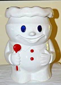 Vintage Pillsbury Dough Boy "Bobby the Baker" Keramik Keksdose #183 McCoy USA - Bild 1 von 11