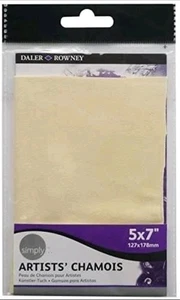 Daler Rowney Simply Künstler Sämisch Tuch 5 x 7" - Bild 1 von 1
