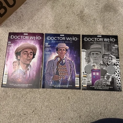 3 Comic Set: Doctor Who The Seventh Doctor: Operation Volcano 2018 - Image 1 of 2