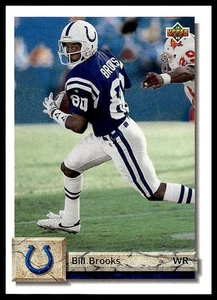 Bill Brooks 1992 cubierta superior #107 - Imagen 1 de 2