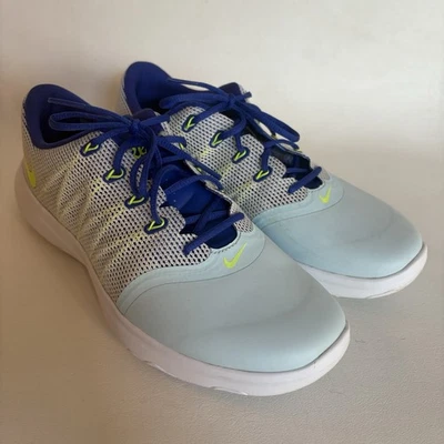 Zapatos de golf Nike Lunar Empress 2 sin clavos 819040-401 azul gris para mujer talla EE. UU. 7,5 Foto 1 de 4