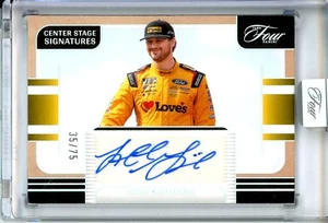 Todd Gilliland 2025 Panini Turn Four NASCAR Center Stage Auto Silver #35/75 - Picture 1 of 2