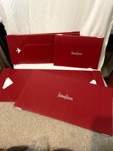 Neiman Marcus New Red Gift Boxes - set of 5 - Picture 1 of 1