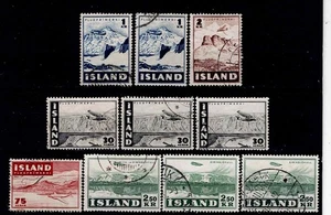 Iceland  Sc# C22-C28   Used   Cat Val $14     gtc6 - Picture 1 of 1