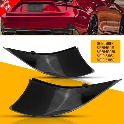 ДЛЯ 2014 + LEXUS IS250 IS350 IS-F СВЕТОДИОДНЫЙ БАМПЕР ОТРАЖАТЕЛЬ СИГНАЛ СТОП-СИГНАЛЫ ДЫМЧАТЫЕ - Изображение 1 из 4