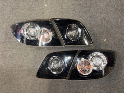07 08 09 Mazda 3 HATCHBACK Set of 4 Tail Light OEM Driver Passenger plus Inner - Image 1 of 2