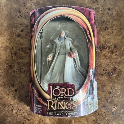 El Señor de los Anillos - Las Dos Torres - Figura Saruman el Blanco 2002 Toy Biz Foto 1 de 4