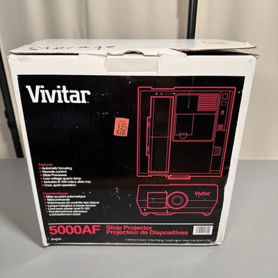 威达5000AF自动对焦幻灯片投影仪带盒 — 第 1/4 张图片