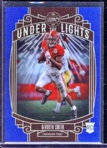 2021 Panini Legacy Under the Lights Sapphire #7 DeVonta Smith 22/35 - Picture 1 of 2