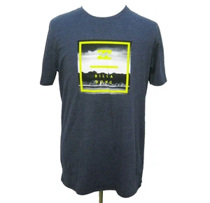 Camiseta Billabong Para Hombres XL Azul Manga Corta Playa Océano Surf Gráfico Algodón Top - Imagen 1 de 4