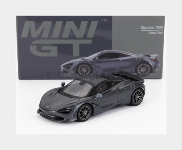 MINI GT McLAREN 750S Saros 2024 grigio 1/64 MGT00815-L