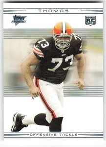 2007 Topps Performance #149 Joe Thomas FOOTBALL Cleveland Browns - Picture 1 of 2