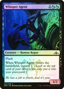 Whisper Agent FOIL - GUILDS OF RAVINCA MAGIC MTG - Picture 1 of 1