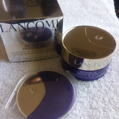 Lancome Renergie French Lift Night Duo Crema Reafirmante Disco de Masaje 50ml 1.7 Foto 1 de 4