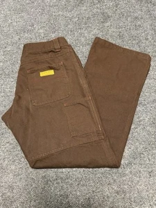 Rote Ameisen Hose Original Arbeitshose für Damen 32 31 Doppelknie gerader Schnitt USA - Bild 1 von 11
