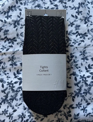 Medias H&M Collant 1 pieza talla mediana negras Foto 1 de 2