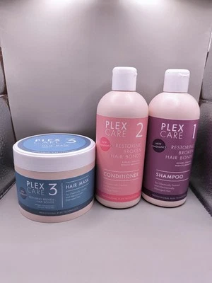 Plex Haarpflege Set – Shampoo, Conditioner, Haarmaske & Serum – Repair & Pflege - Bild 1 von 4