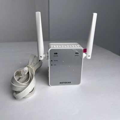NETGEAR EX2700 WiFi Range Extender N300 Wireless Signal Booster - TESTED/WORKS - Image 1 of 4