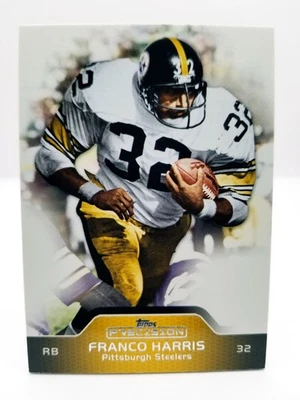 2011 Topps Precision Franco Harris #74 Pittsburgh Steelers  - Image 1 of 3