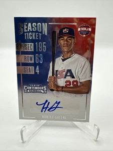 Boleto de temporada 2016 Panini Contenders Team EE. UU. Hunter Greene Auto Elite Extra - Imagen 1 de 3
