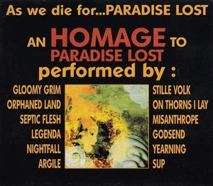 V/A - As We Die For... PARADISE LOST (Tribute Compilation) DIGI CD - Bild 1 von 2