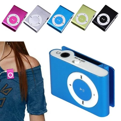 Stylish Design MP3 Player Portable Clip Support Walkman  TF Card - Image 1 of 4