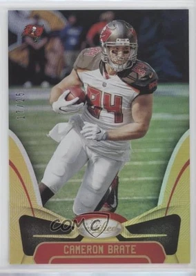 2018 Certified Mirror Gold /25 Cameron Brate #22 - Image 1 of 2