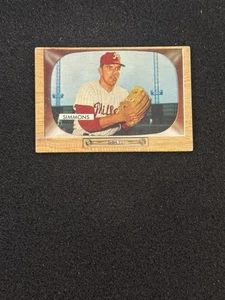1955 Bowman #64 Curt Simmons Philadelphia Phillies Baseball Card - Picture 1 of 2