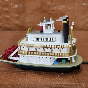 Hallmark Ornament Santa's Showboat 1997 Magic Edición Especial Música Movimiento Ligero - Imagen 1 de 8