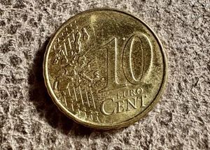 Rare 2002-G 10 Euro Cent “Uncirculated” - Picture 1 of 2