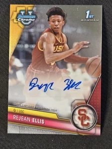 2023-24 Bowman University Chrome #BCPA-RE Rejean Ellis Bowman Prospects Auto USC - Bild 1 von 2