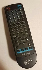 Apex RM-1200 Dvd Player Remote Control for AD-1200  AVD-2128 - Picture 1 of 3