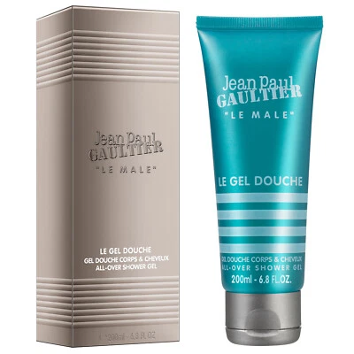 Gel de ducha Jean Paul Gaultier Le Male All Over para hombre 6,8 OZ/200 ml sellado en caja Foto 1 de 2