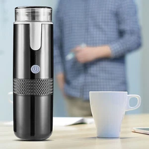 Tragbare Kaffeemaschine 2-in-1-Mini-Elektro-Espressomaschine - Bild 1 von 19