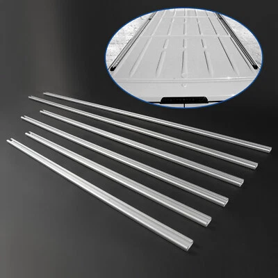 Silver Roof C-Rails Set For Mercedes Benz Sprinter 170 Wheel Base 2007-20 LH RH - Image 1 of 4